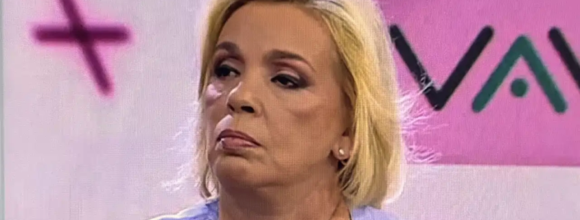 Carmen Borrego desesperada batalla familiar con Alejandra Rubio