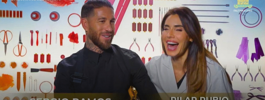 Sorpresa de Sergio Ramos a Pilar Rubio maestros costura