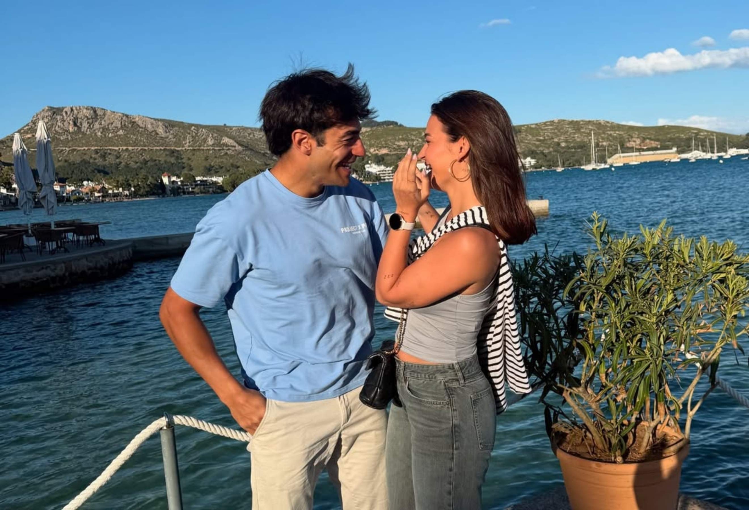 Laura Escanes con su novio Joan Verdú: ¡En su viaje de amor!