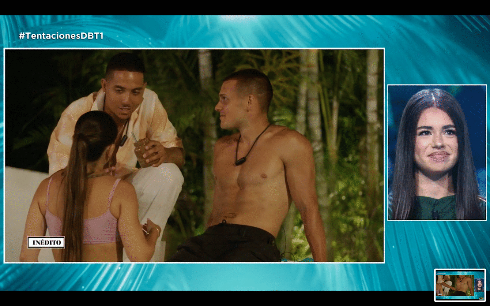 Olatz lame el torso de Rodri | Imágenes inéditas para Helena