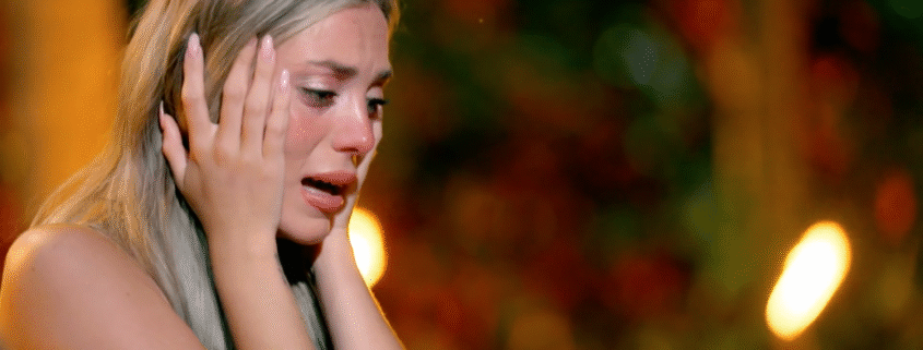 Claudia dolida por las imágenes de Gilbert