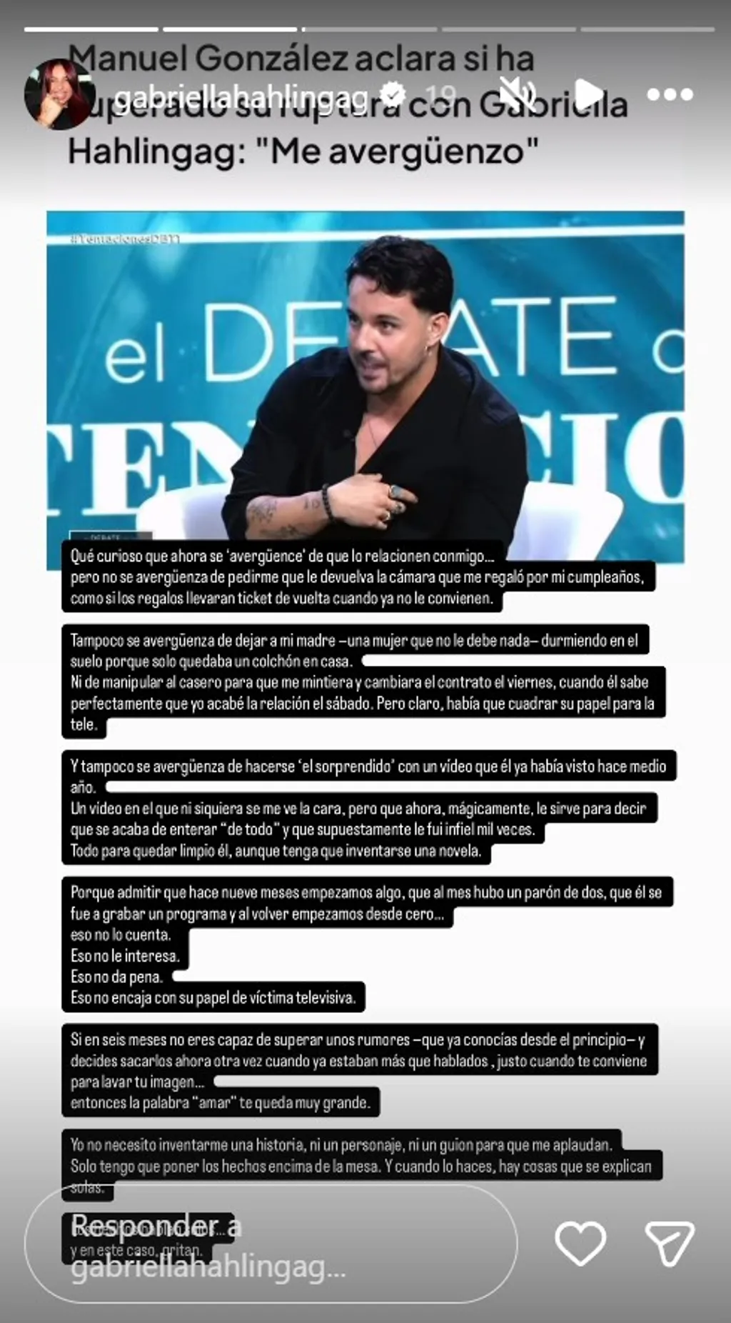 Respuesta Gabriella Manuel González: